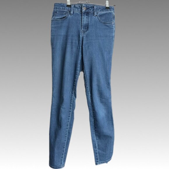 prAna Oday Jean Indigo Blue Skinny Stretch Denim Organic Size 2 26 - Picture 5 of 9